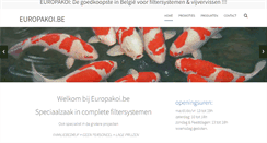 Desktop Screenshot of europakoi.be